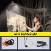 Podwójna lampka LED 9 trybów akumulator klips [22060000556]